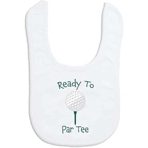 ChalkTalkSPORTS Golf Baby & Infant Bibs | Soft Microfiber Golfing Baby Bibs