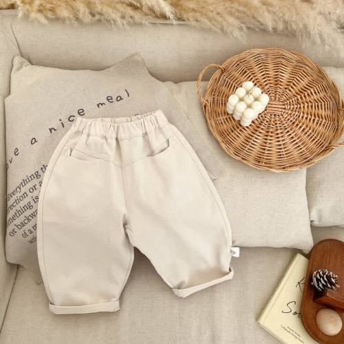 Baby Solid Color Comfort Plain Pants