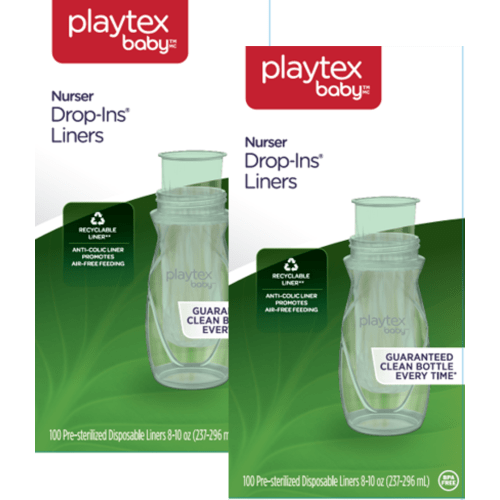 Playtex Baby™ Drop-Ins® Liners - 8 oz 200 ct. (Approx. 3 - 4 week Supply)