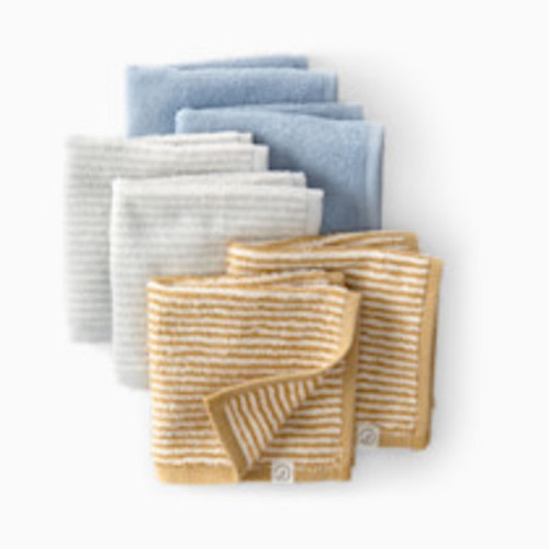 Carter's 6-Pack Organic Cotton Washcloths - Gray