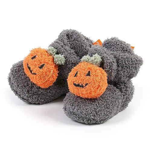 Ohwawadi Infant Baby Slippers Girls Boys Booties Warm Baby Socks Shoes Newborn Crib Shoes Baby Footwear Prewalkers