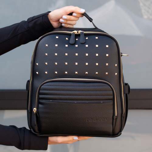 OG Full Size Backpack in Black + Gold
