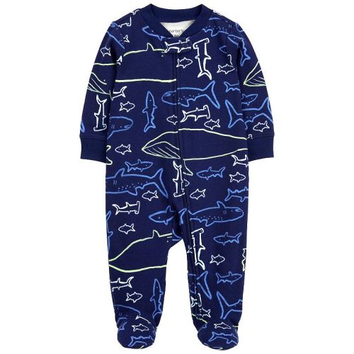 Baby Boy Carter's Whale Zip-Up Sleep & Play