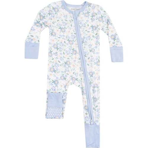 2 Way Zipper Romper, Baby Veronical Floral