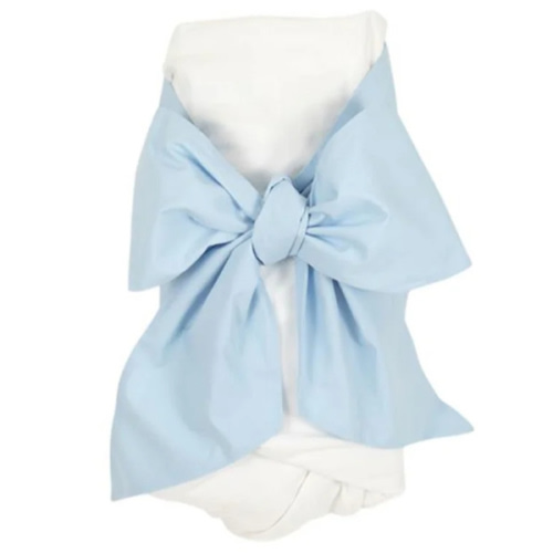 Bow Swaddle ® - Buckhead Blue