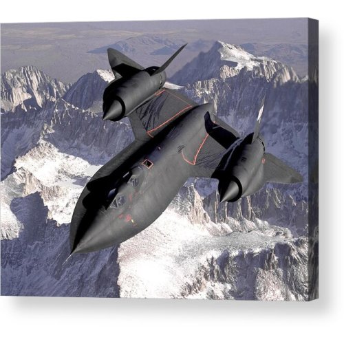 Lockheed SR-71 Blackbird Acrylic Print