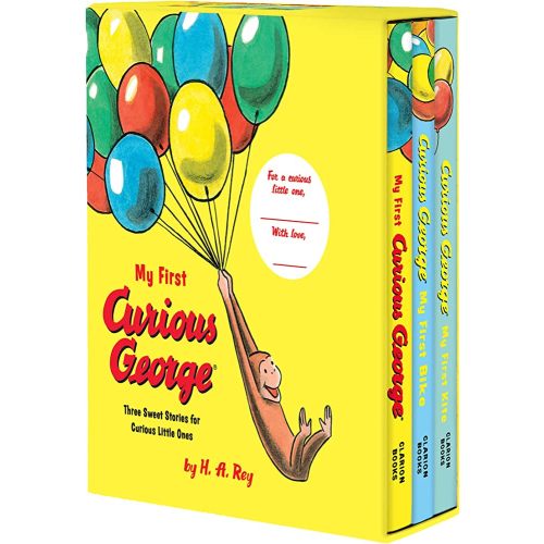 My First Curious George 3-Book Box Set: My First Curious George, Curious George: My First Bike, Curious George: My First Kite