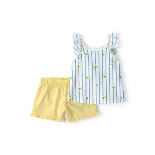 Baby Girls Striped Set