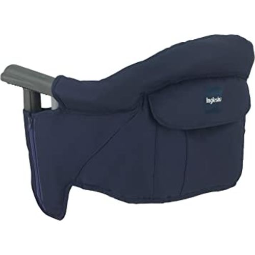 Inglesina - Fast Table Chair: Hook On Portable High Chair for Babies and Toddlers, Damage Free Travel Booster Seat for Restaurant Use - Navy (or Black if out of navy)
