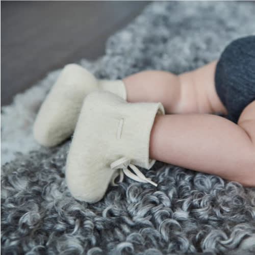 Baby boots - Off white