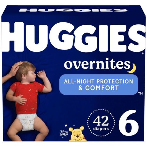 Huggies Overnites Disposable Diapers - Size 6 - 42ct