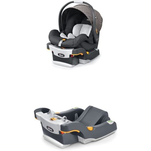 Chicco KeyFit 30 Cleartex Infant Seat & Extra Base Bundle