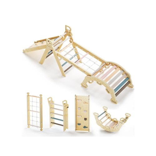 Amazon.com: BlueWood: 2024 New Pikler Climbing Set