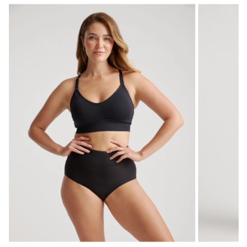Seamless Low Impact Maternity & Nursing Sports Bra