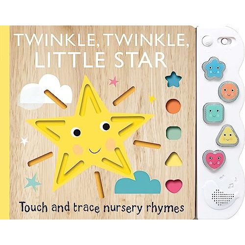 Touch and Trace Nursery Rhymes: Twinkle, Twinkle Little Star with 5-Buttton Light and Sound