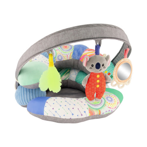 Infantino 3-in-1 Tummy Time, Sit Support & Mini Gym, 0-8 Months Unisex, Multicolor Koala