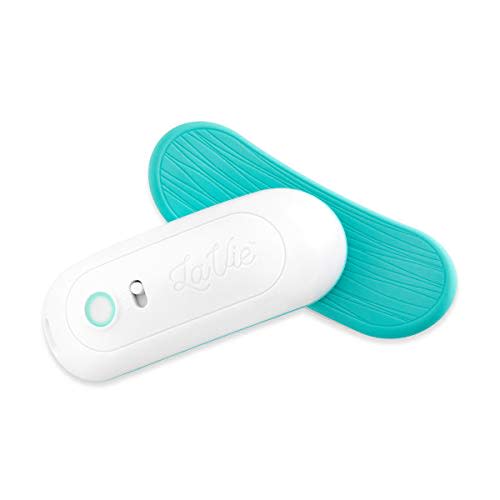 LaVie Warming Lactation Massager, 2 Pads, Heat + Vibration Support for Improved Milk Flow, Clogged Ducts, Engorgement, Mastitis, Medical Grade