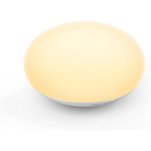 EASZZZ Baby Night Light, Nursery Night Lamp for Breastfeeding, Soft BPA Free Silicone Touch Night Lamp, Eye Caring, Easy Flip Design, Stepless Dimming, 1-Pack
