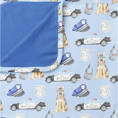 Police Officer Bamboo Blanket