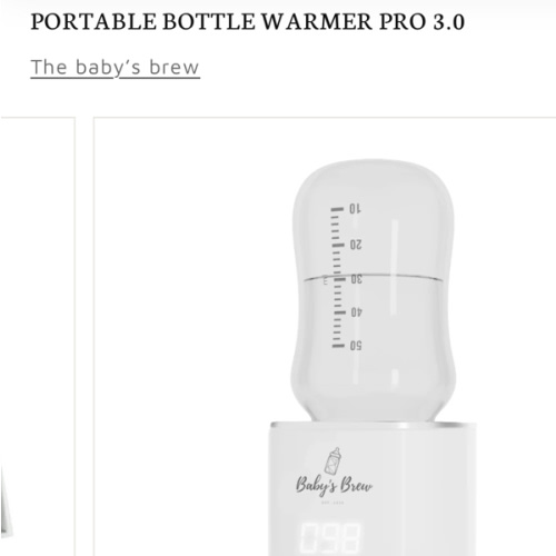 Little Bae Bae Portable Bottle Warmer Pro 3.0