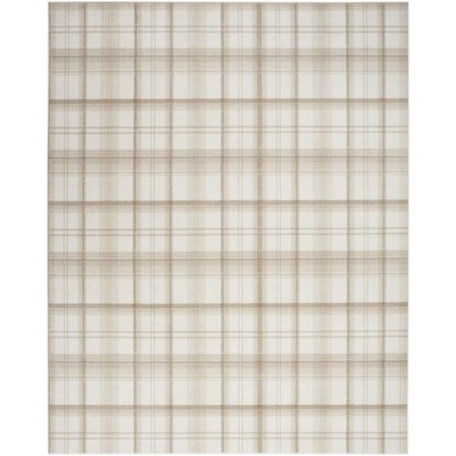 Nourison Grafix Contemporary Plaid Area Rug