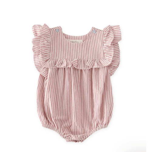 Seersucker Flutter One-Piece