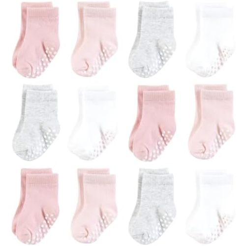 Hudson Baby Unisex Baby Cotton Rich Newborn and Terry Socks