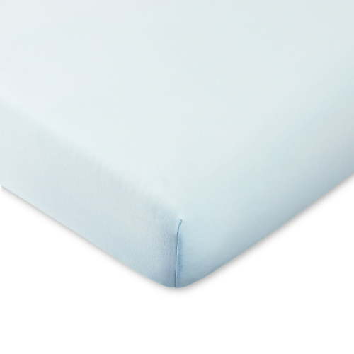 Parent's Choice 100% Cotton Infant Crib Fitted Sheet, Blue