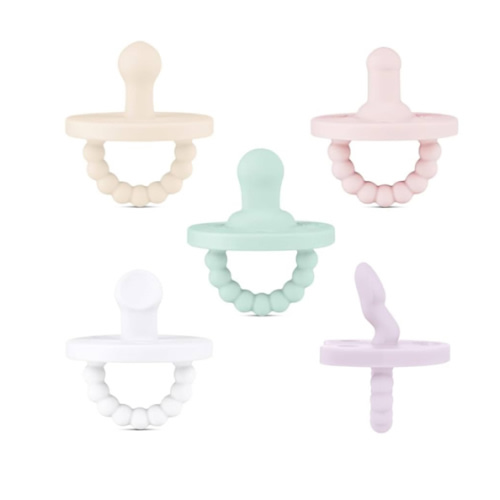 Ryan & Rose Cutie PAT Pacifier Teether (Starter Kit, Girl)