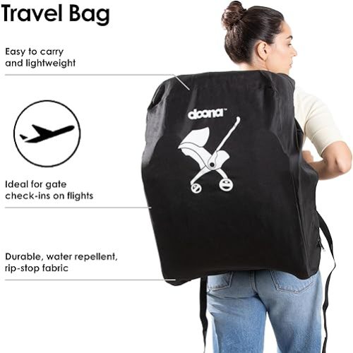 DOONA Travel Bag, Black