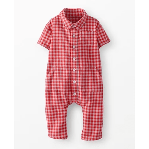 Baby Linen Coveralls | Hanna Andersson 3–6M