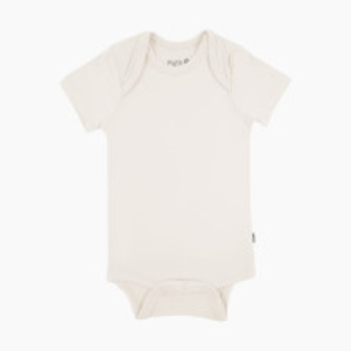 Kyte Baby Short Sleeve Bodysuit - Oat, 0-3 M