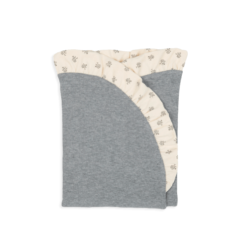 Swaddle Melange / Blossom Blue · Minicoton