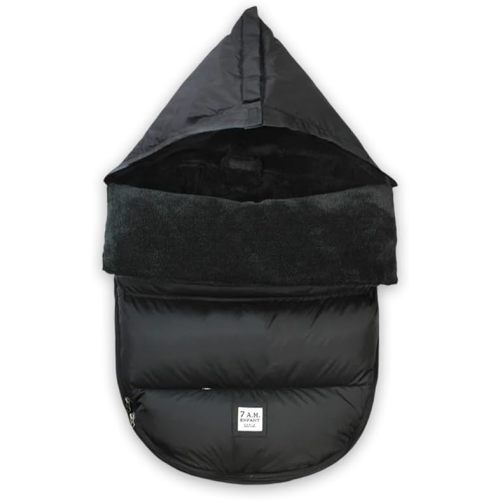 7AM Enfant Universal Footmuff - Water Repellent Winter Bunting Bag for Car Seats & Strollers, Soft Micro-Fleece & Plush Lined for Baby Boy & Girl | PlushPOD