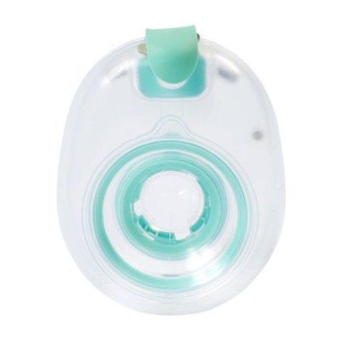 Willow 3.0 Pump Reusable Breast Milk Containers, 2-Pack | Holds up to 4 oz. per Container | for The Willow Pump for Hands-Free Pumping (Clear, 24mm) | Breastfeeding Essentials for New Moms