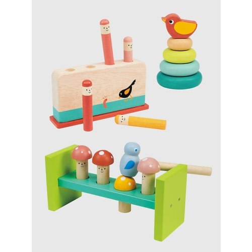Woodland and Bird Interactive Toddler Toy Bundle in multi, size: One Size