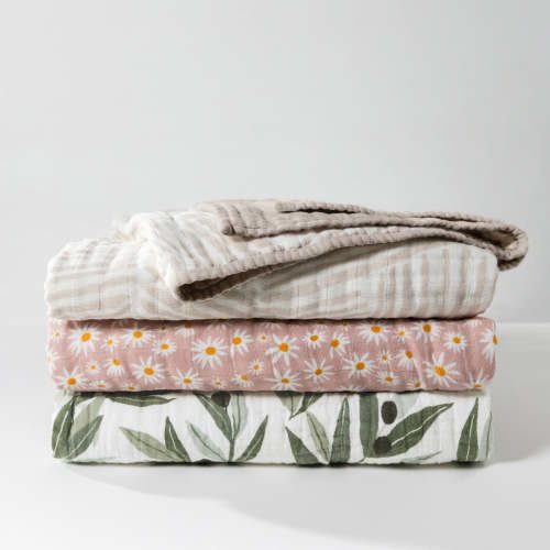 Babyletto Quilt in 3-Layer GOTS Certified Organic Muslin Cotton