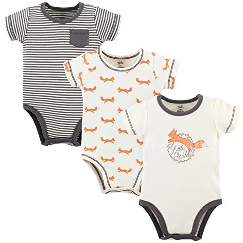 Touched by Nature Unisex Baby Organic Cotton Bodysuits