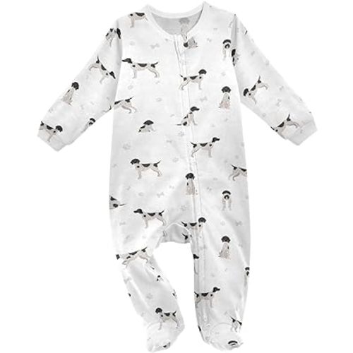 Baby Rompers, Baby Clothes, Cotton Outfits Jumpsuits, Infants, Dogs Pattern, 0-24 Months