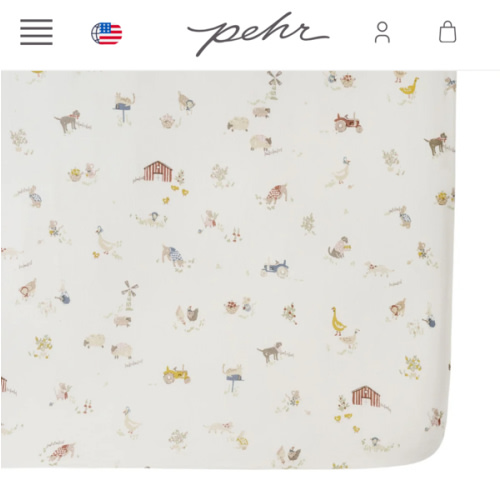 Crib Sheet & Crib Bedding | Organic Baby Crib Sheets | Pehr