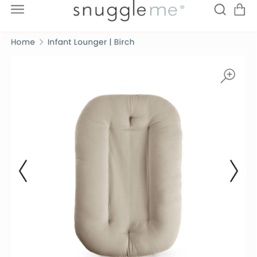 Snuggle Me Infant Lounger | Birch
