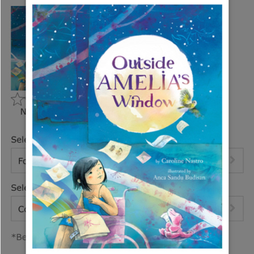 Outside Amelia's Window book by Caroline Nastro