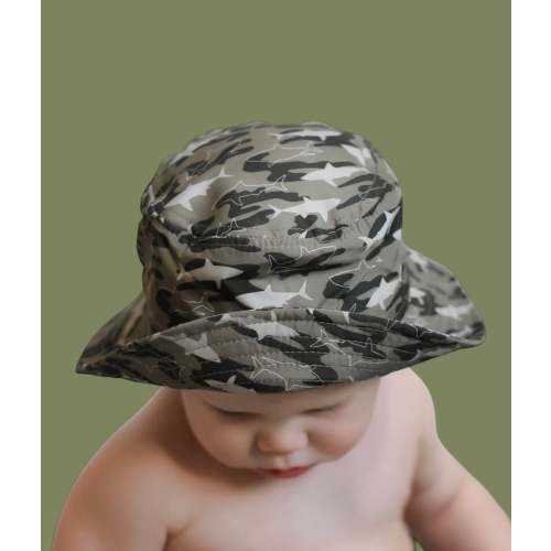 CAMO SHARK DREAM BUCKET HAT – August + Willow