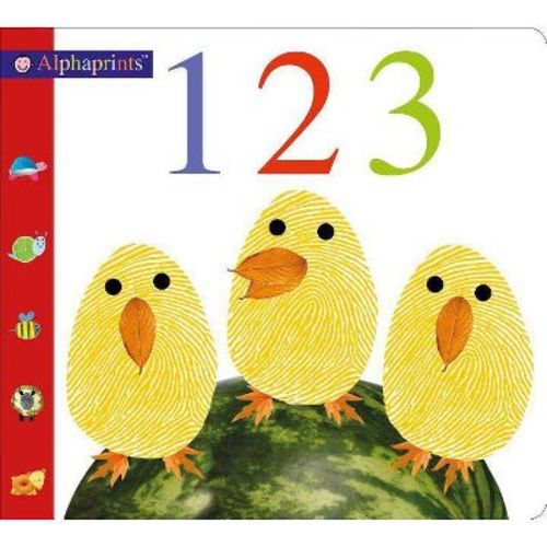 Alphaprints: 123 - By Roger Priddy (board Book)
