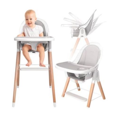 6 in 1 Deluxe High Chair With Removable Cushion