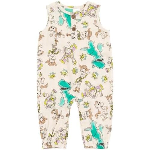 Disney Toy Story Cotton Gauze Matching Family Outfit Dress & Romper & Shorts Set Newborn to Little Kid Sizes (Newborn - 7-8)