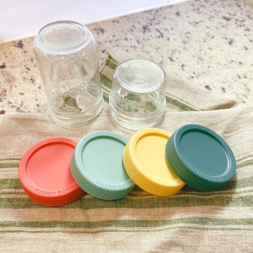 Plastic Storage Lids – Mason Bottle