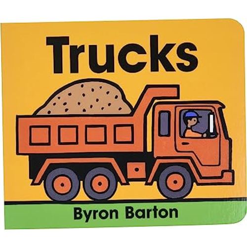 Amazon.com: Trucks Board Book: 9780694011643: Barton, Byron, Barton, Byron: Books
