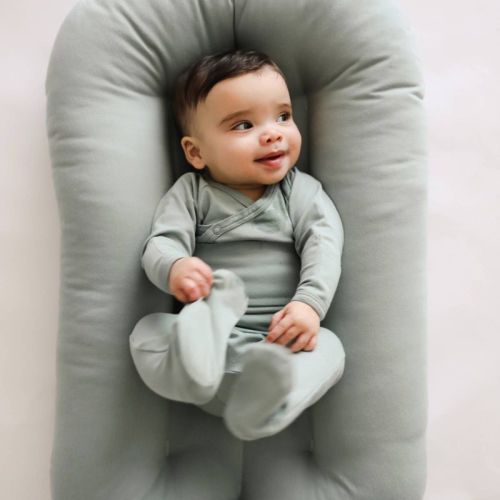 Snuggle Me Organic Lounger, Color: Slate