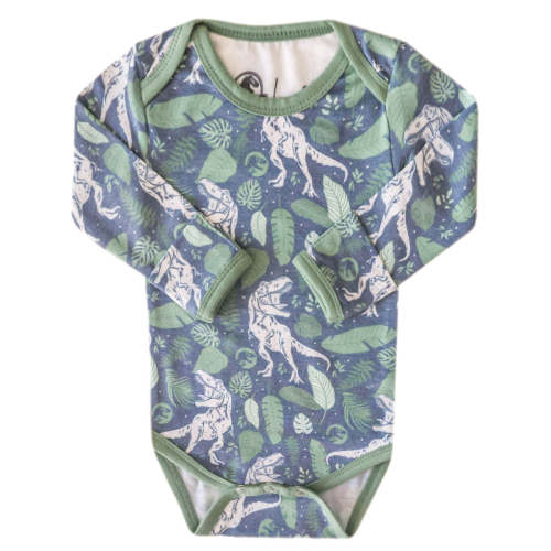 Long Sleeve Bodysuit - Jurassic Park